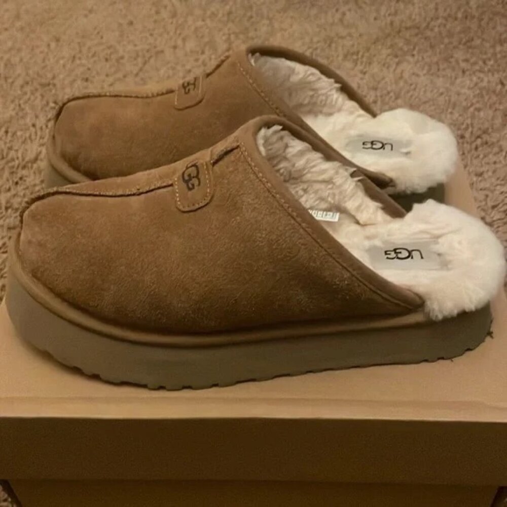 UGG Discoquette Slippers, in chestnut - Picture 4 of 5